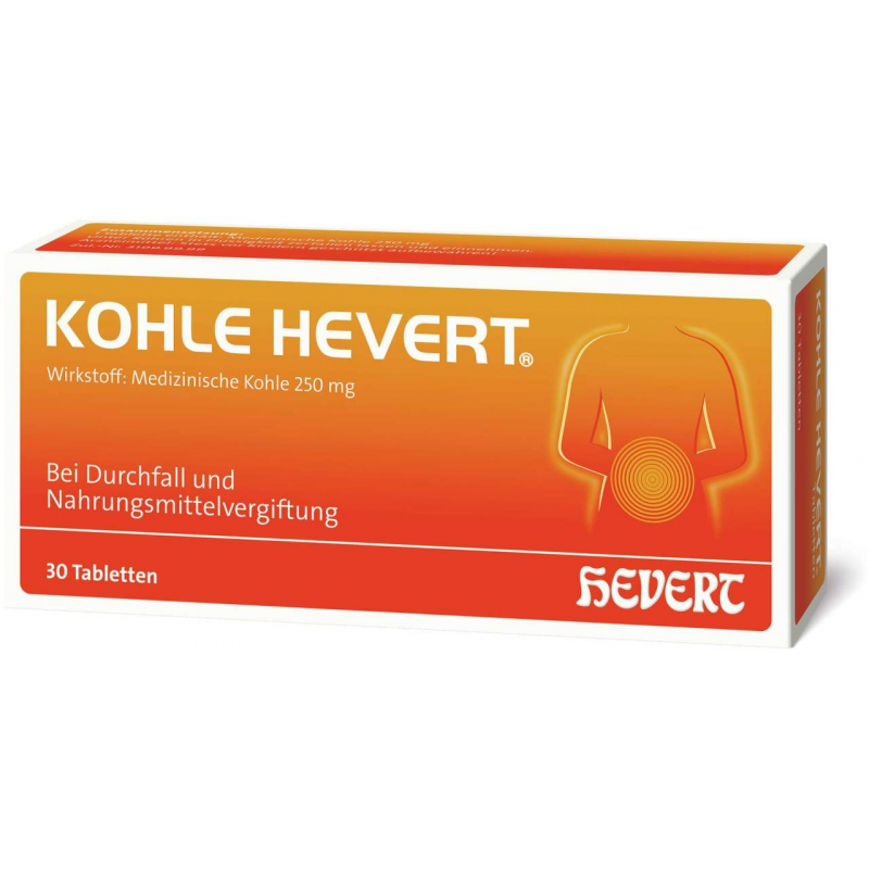 Kohle Hevert 30 Tabletten