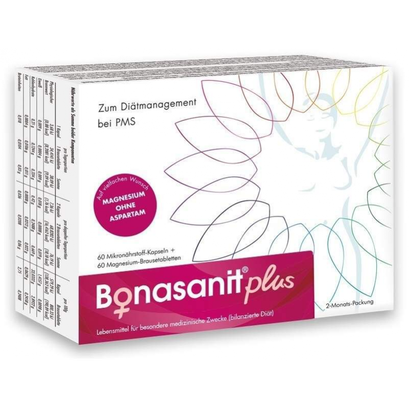 Bonasanit Plus 60 Kapseln und 60 Brausetabletten 1 Kombipackung