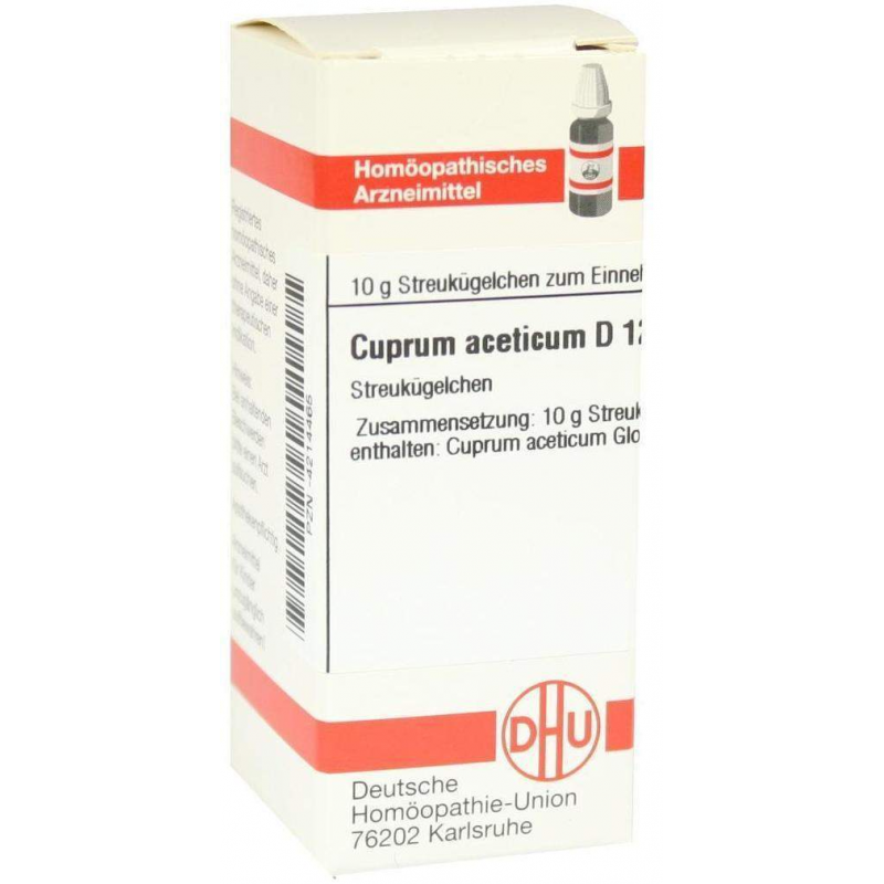 Dhu Cuprum Aceticum D12 Globuli