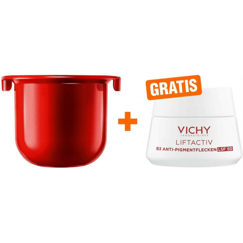 Vichy Liftactiv Collagen Specialist 16 LSF 50 Refill 50 ml + gratis Vichy Liftactiv B3 Anti-Pigmentflecken LSF 50 15 ml