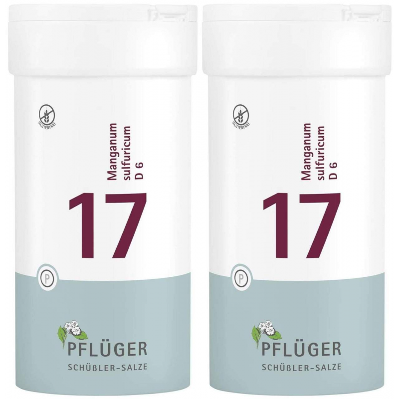 Biochemie Pflüger 17 Manganum sulfuricum D6 2 x 400 Tablette