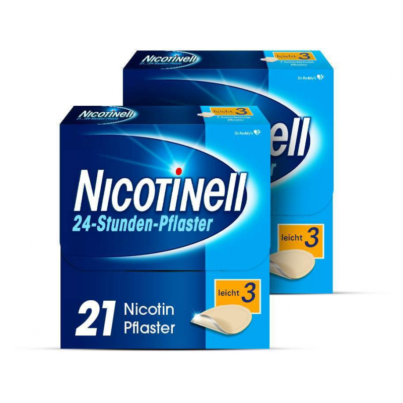 Nicotinell 7 mg 24-Stunden-Pflaster 2 x 21 Stück