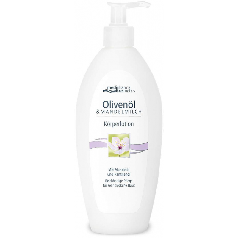 medipharma cosmetics Olivenöl und Mandelmilch Körperlotion 500 ml