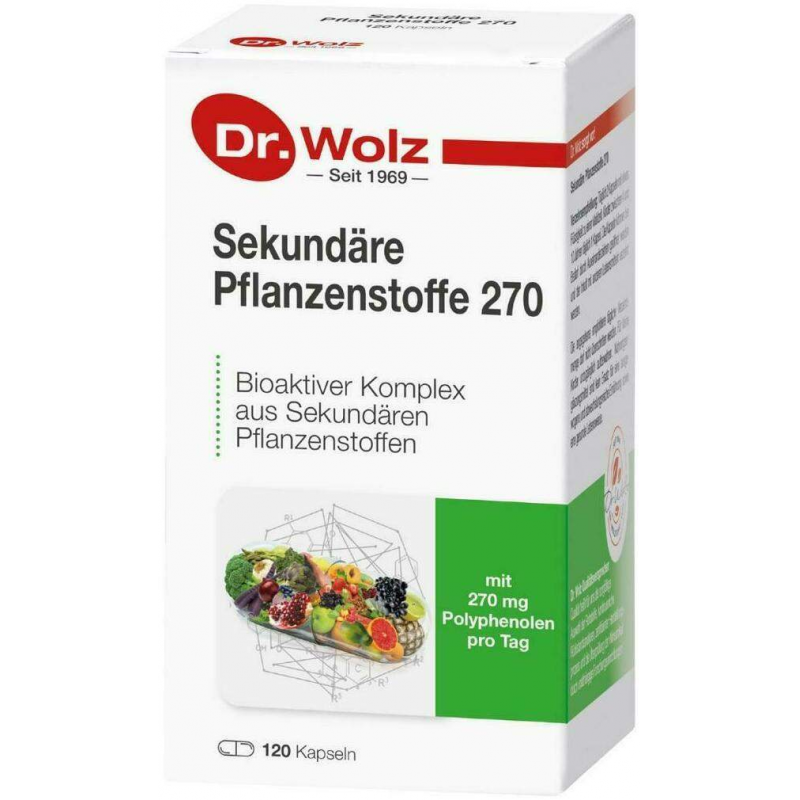Sekundäre Pflanzenstoffe 270 Kapseln