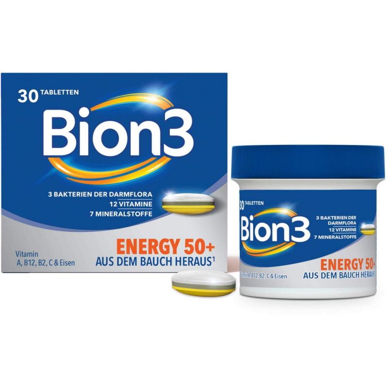 Bion 3 50+ Energy 30 Tabletten