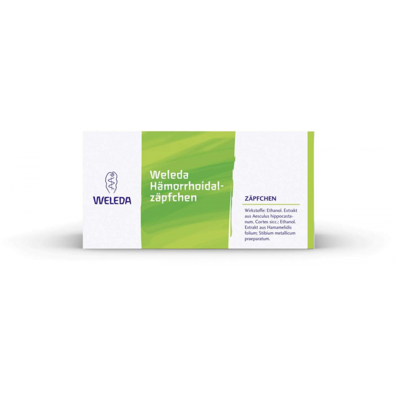 Weleda Hämorrhoidal Zäpfchen 10 Stück