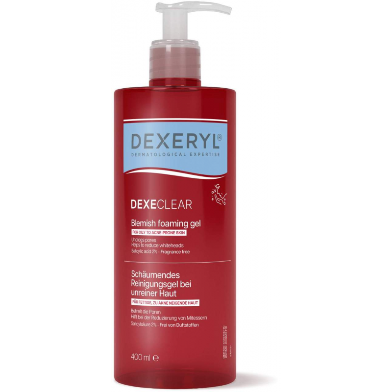 Dexeryl Dexeclear schäumendes Reinigungsgel 400 ml