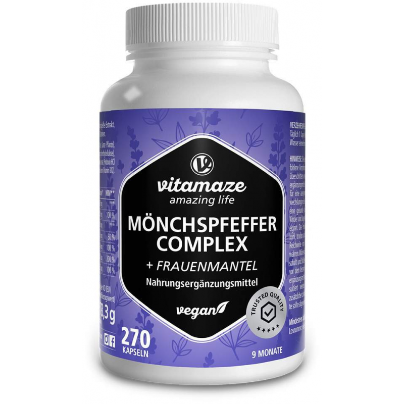 Mönchspfeffer Complex Frauenmantel 270 Kapseln