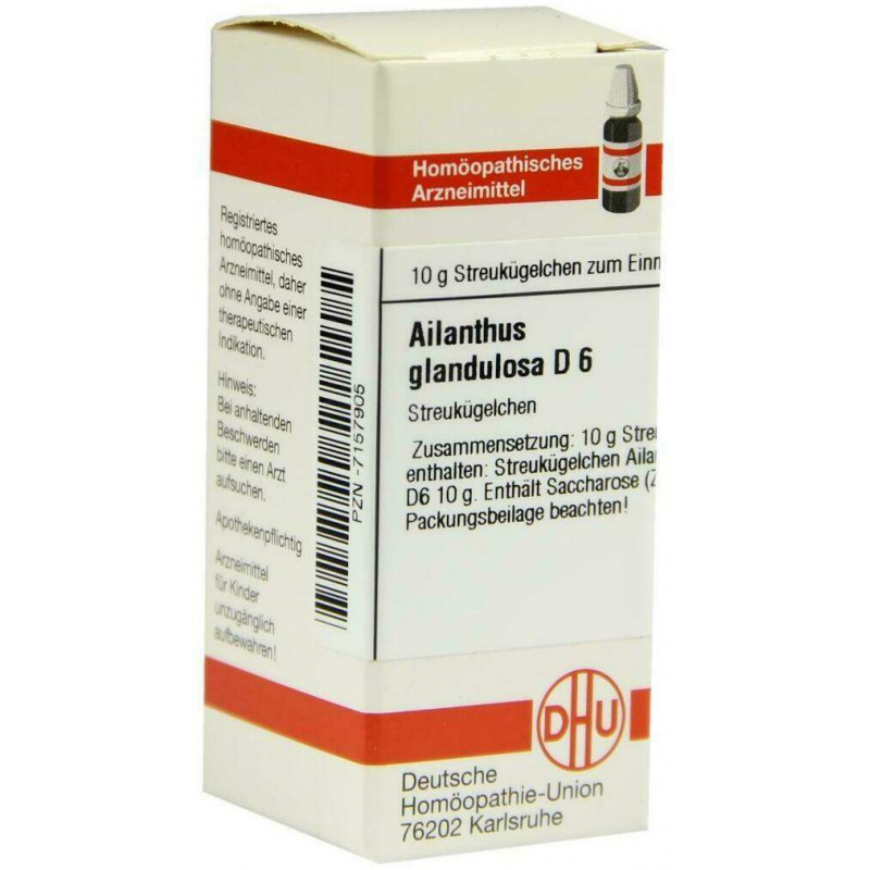 Dhu Ailanthus Glandulosa D6 Globuli