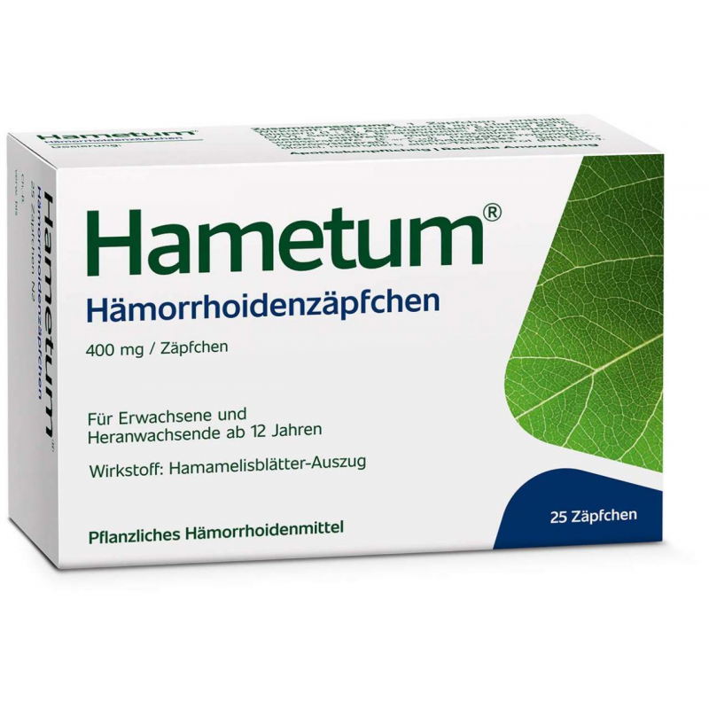 Hametum Hämorrhoidenzäpfchen 25 Stück