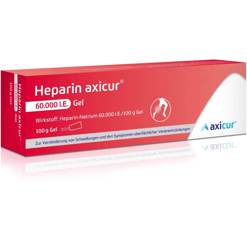 Heparin Axicur 60.000 I.E. 100 g Gel