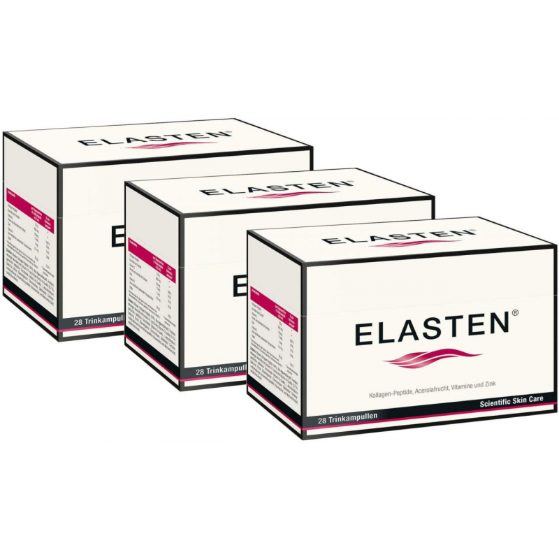 Sparset Elasten Trinkampullen 3 x 28 Stück
