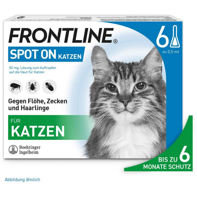 Frontline Spot on Katze 6 Pipetten
