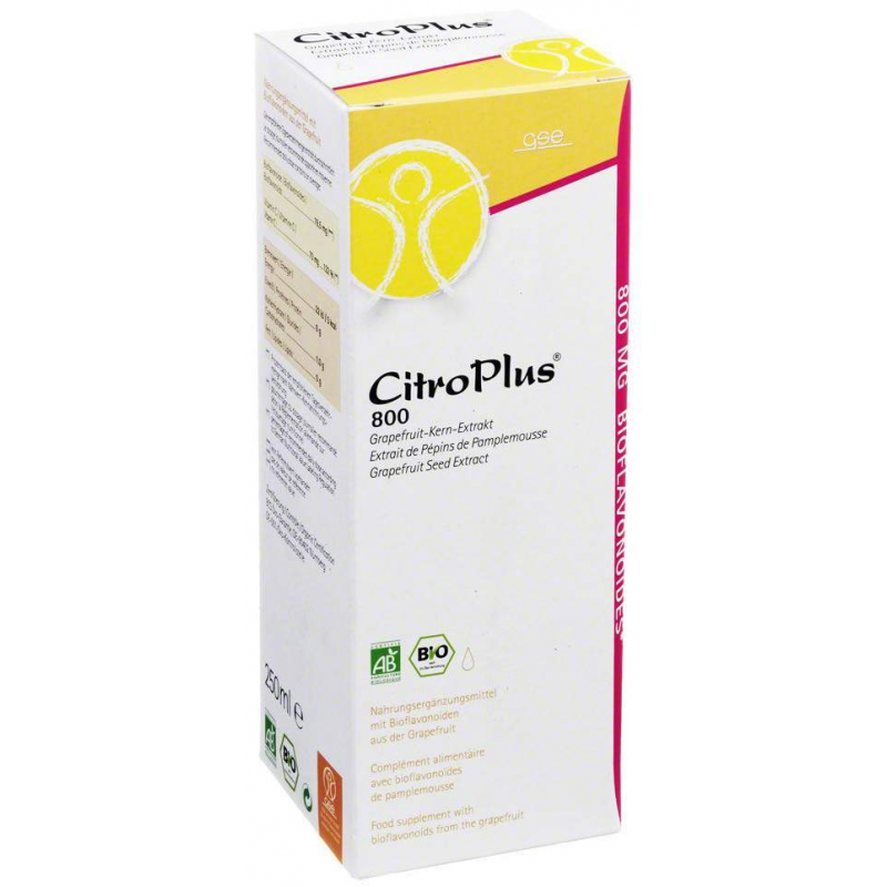 Citroplus 800 Bio Grapefruit Kern Extrakt Liquidum 250 ml Liqiudum