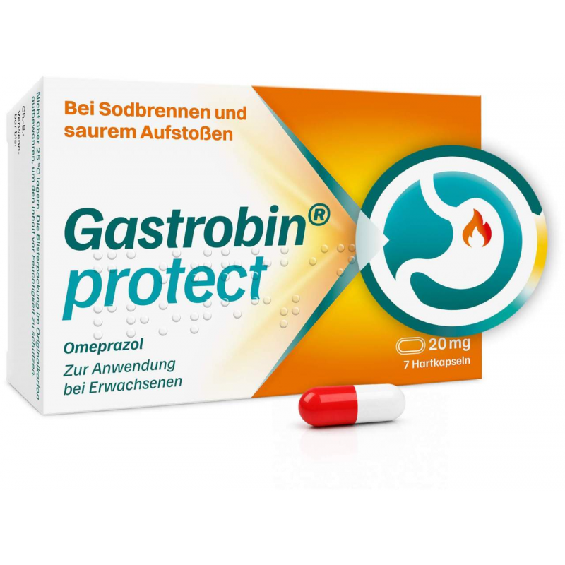 Gastrobin protect 20 mg Hartkapseln 7 Stück
