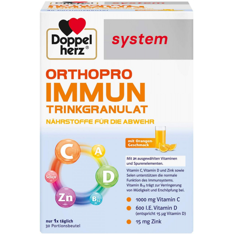 Doppelherz system Orthopro Immun 30 Beutel Trinkgranulat