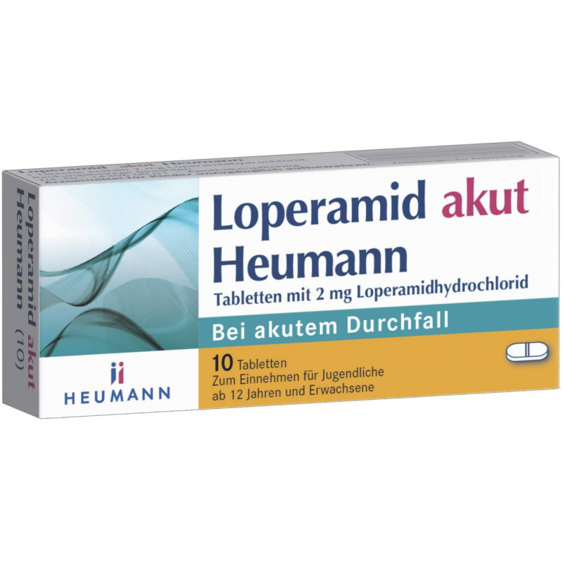 Loperamid akut Heumann 10 Tabletten