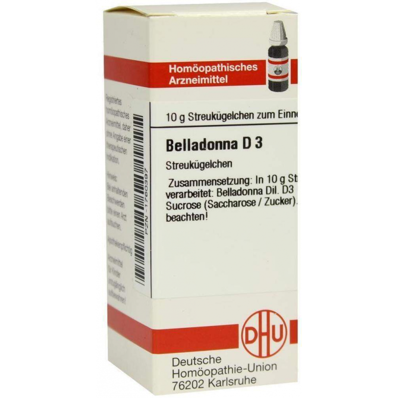 Dhu Belladonna D3 Globuli