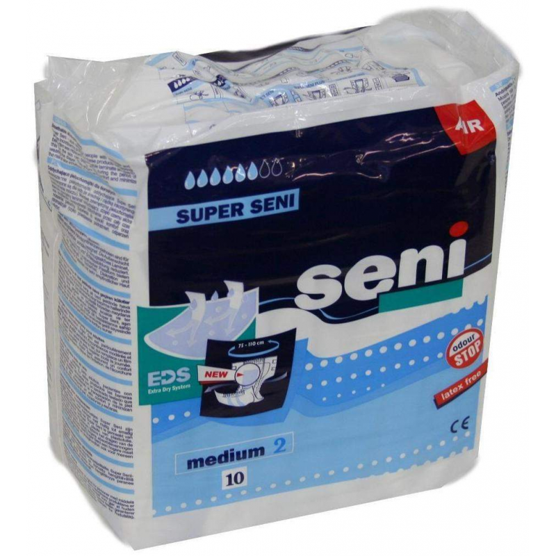Super Seni Gr.2 Medium 10 Windelhosen Für Erwachsene