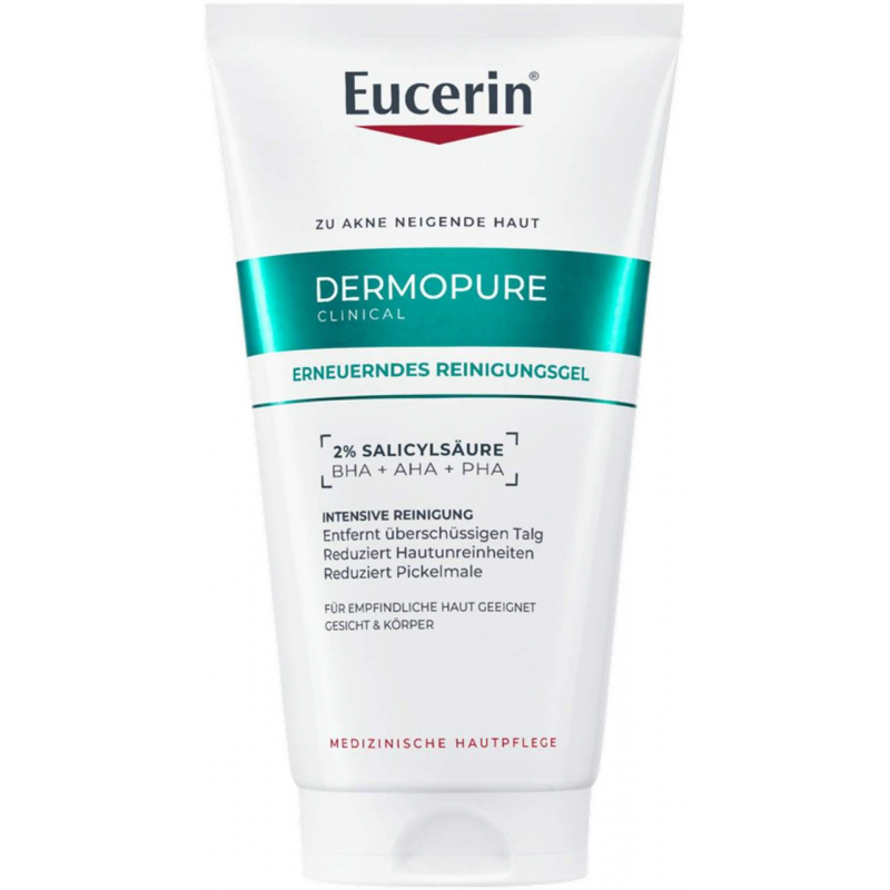 Eucerin DermoPure Clinical erneuerndes Reinigungsgel 150 ml