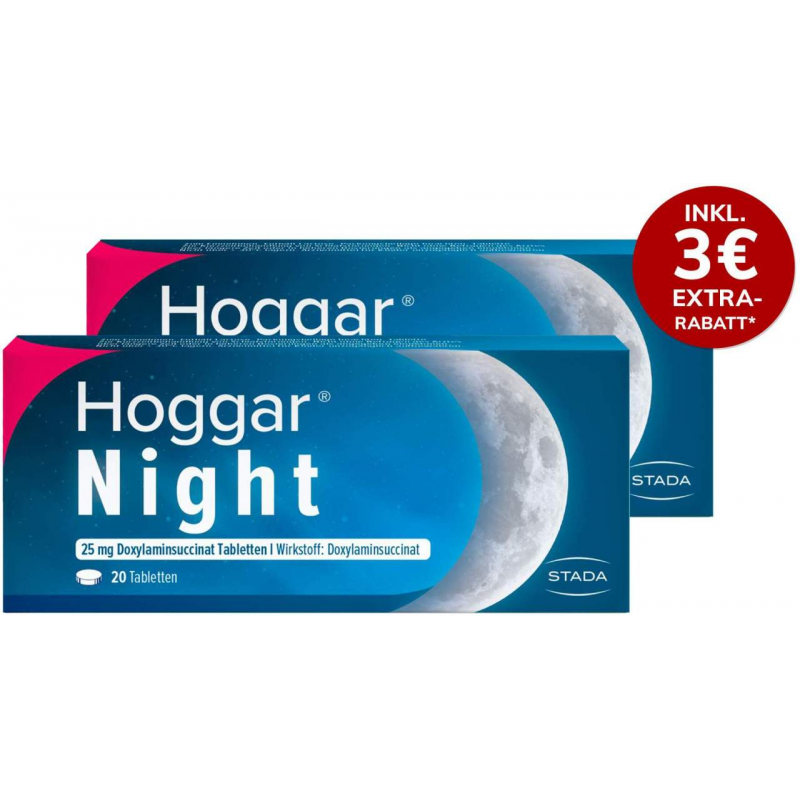 Hoggar Night 2 x 20 Tabletten