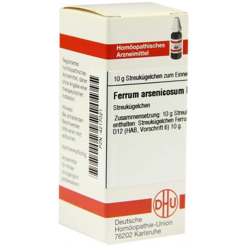 Dhu Ferrum Metallicum D12 Globuli