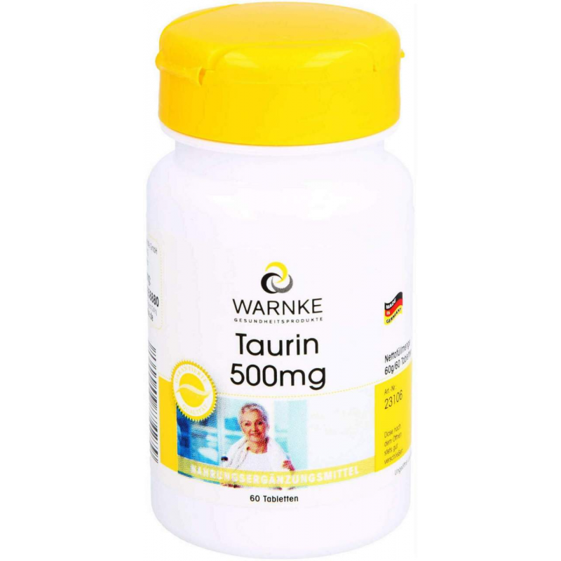 Taurin 500 mg 60 Tabletten