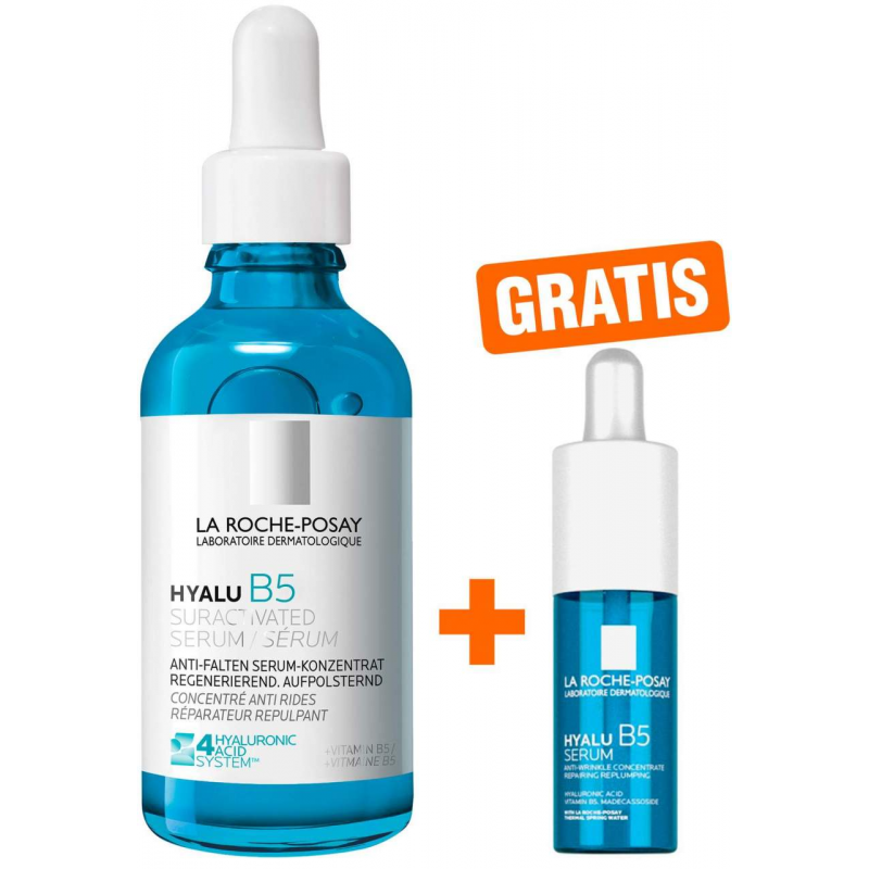 La Roche Posay Hyalu B5 Suractivated Serum 50 ml + gratis La Roche Posay Hyalur B5 Serum 10 ml
