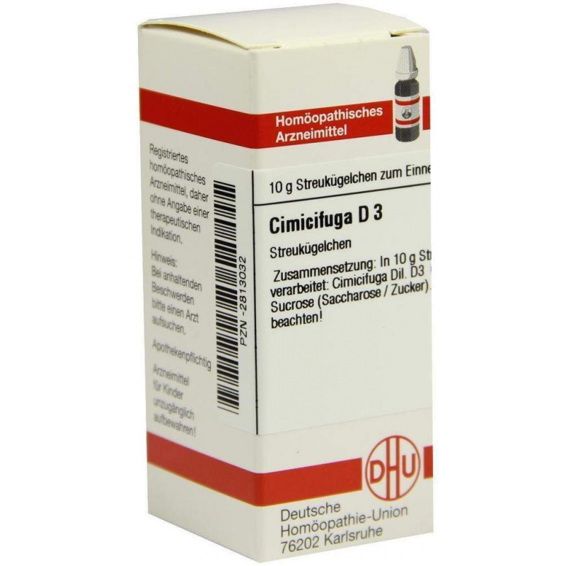 Dhu Cimicifuga D3 Globuli