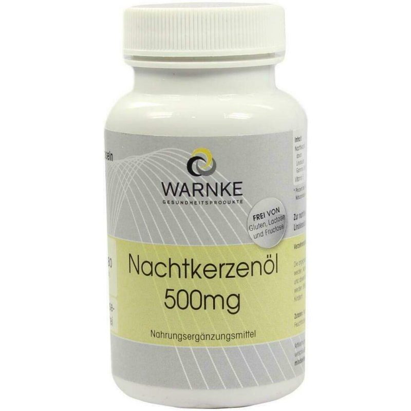 Nachtkerzenöl 500 mg 100 Kapseln