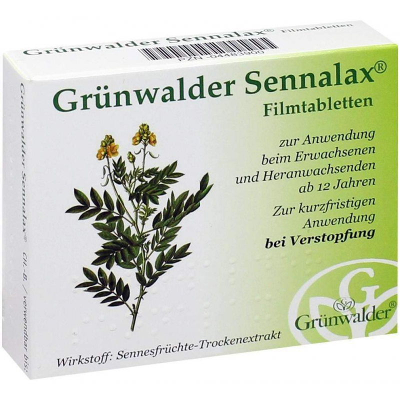 Grünwalder Sennalax Filmtabletten