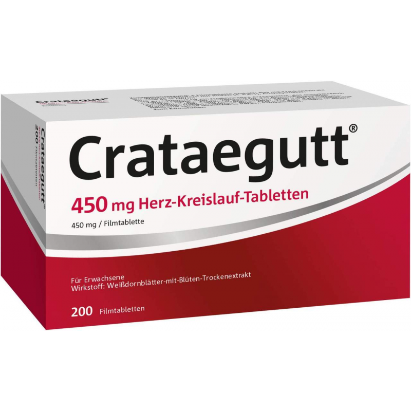 Crataegutt 450 mg Herz-Kreislauf-Tabletten 200 Stück