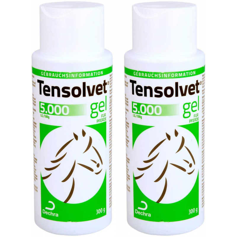 Tensolvet 5.000 I.E. pro 100 g Gel für Pferde 2 x 300 g