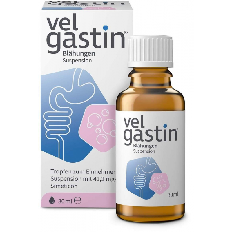 Velgastin Blähungen Suspension zum Einnehmen 30 ml