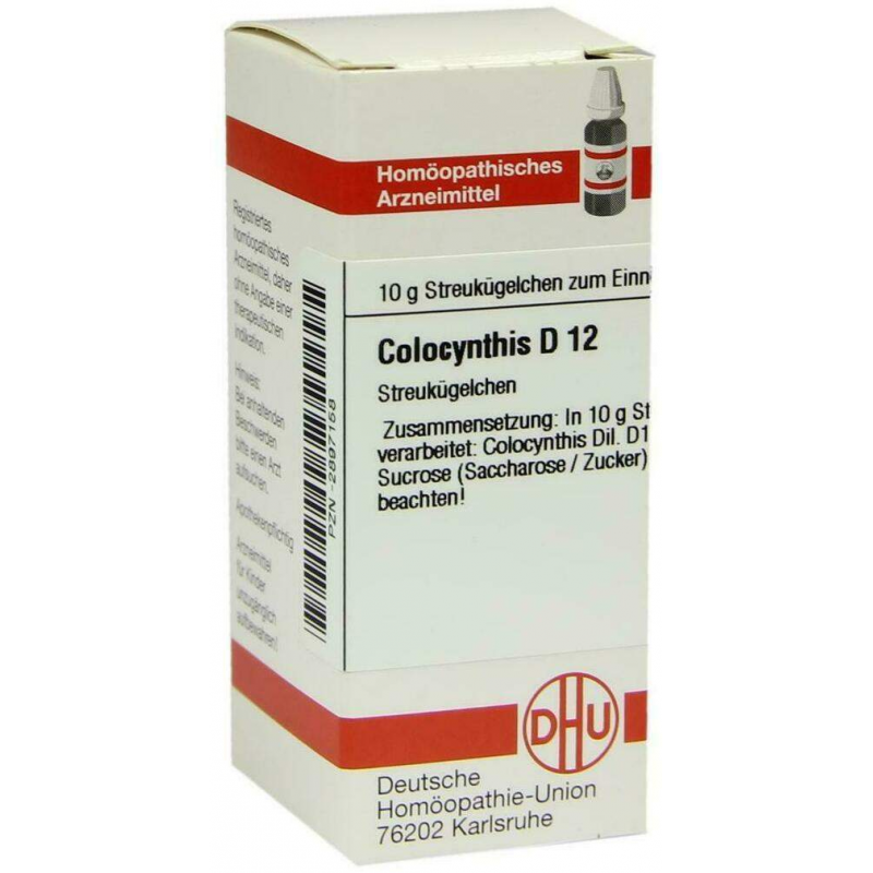 Colocynthis D12 Dhu 10 G Globuli