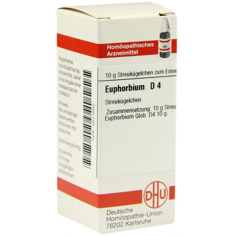 Dhu Euphorbium D4 Globuli