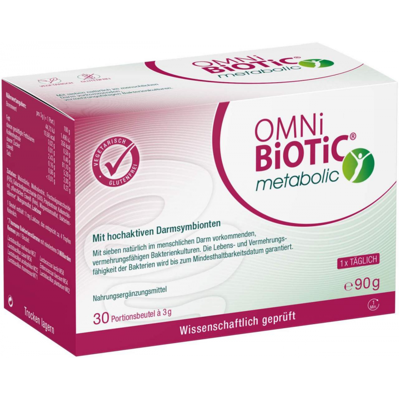Omni Biotic metabolic Probiotikum 30 x 3 g Beutel