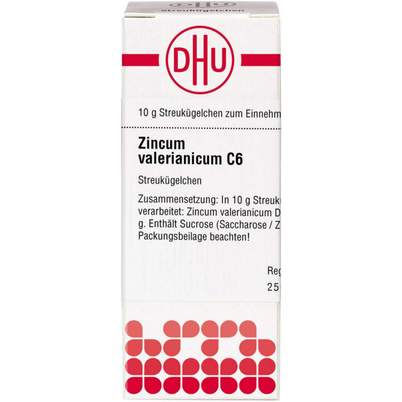Dhu Zincum Valerianicum C6 10 G Globuli
