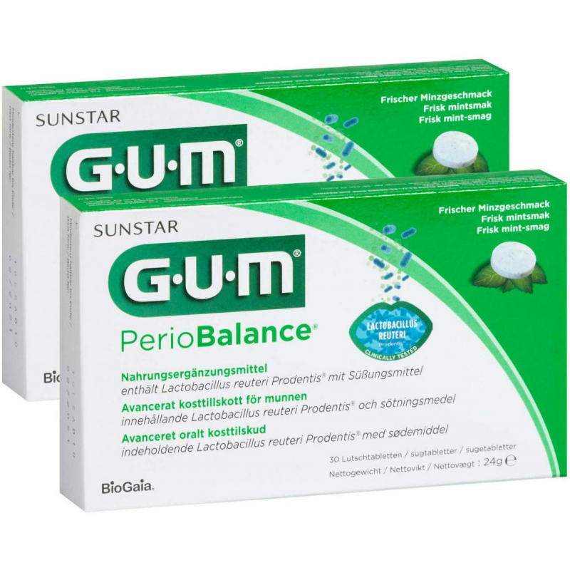 Gum Periobalance 2 x 30 Lutschtabletten