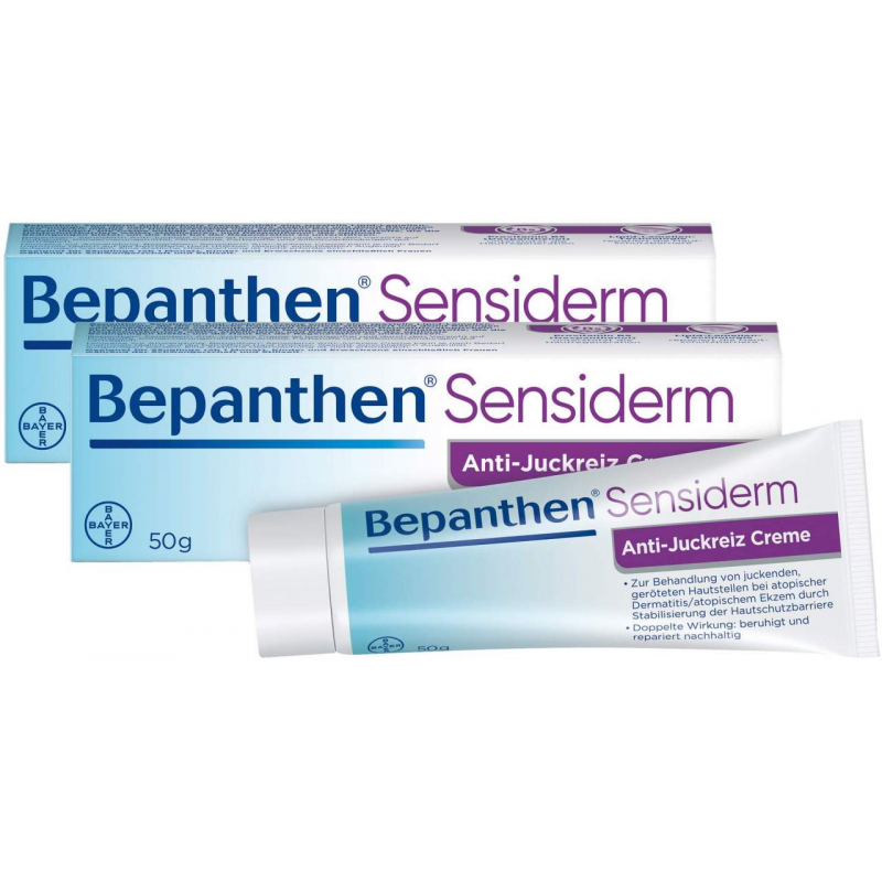 Bepanthen Sensiderm Anti-Juckreiz Creme 2 x 50 g