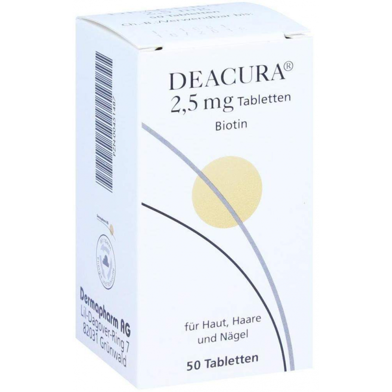 Deacura 2,5 mg 50 Tabletten