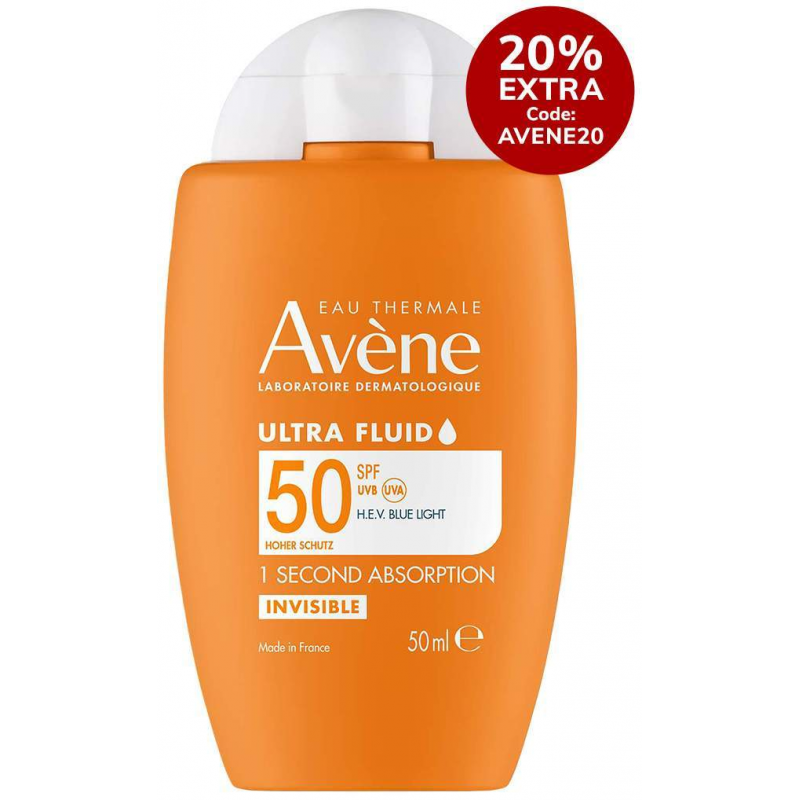 Avene Ultra Fluid Invisible SPF 50 50 ml