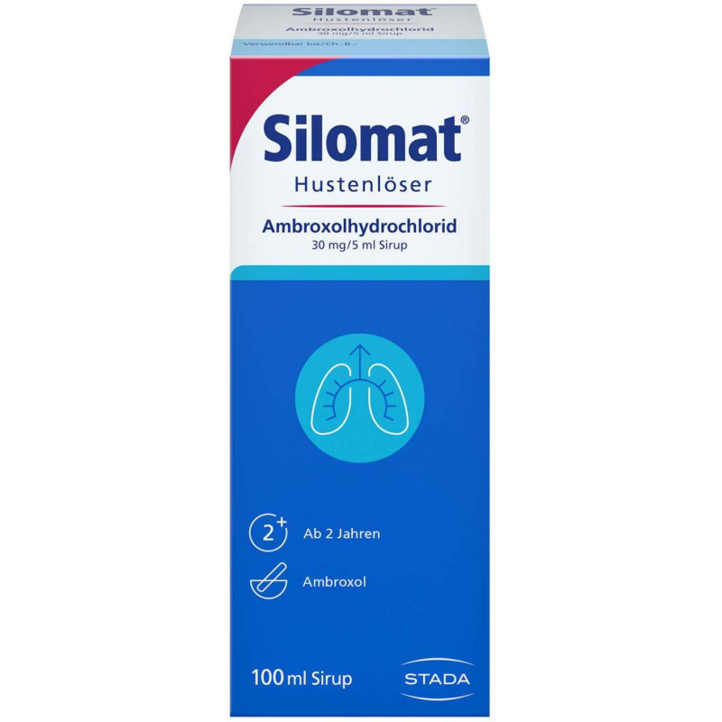 Silomat Hustenlöser Ambroxolhydrochlorid 30mg je 5 ml Sirup 100 ml