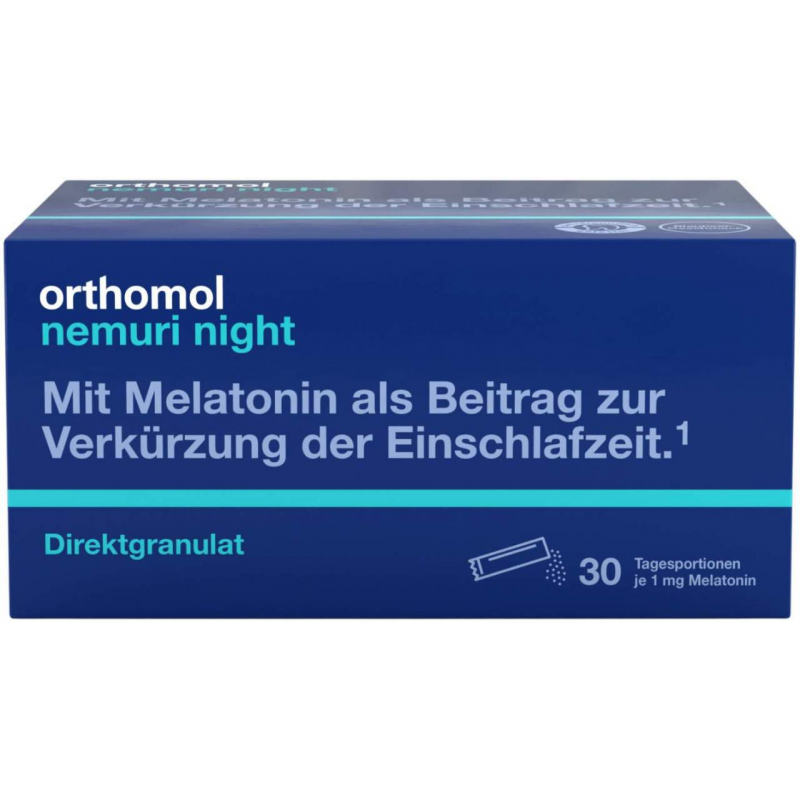 Orthomol nemuri night Direktgranulat 30 Beutel