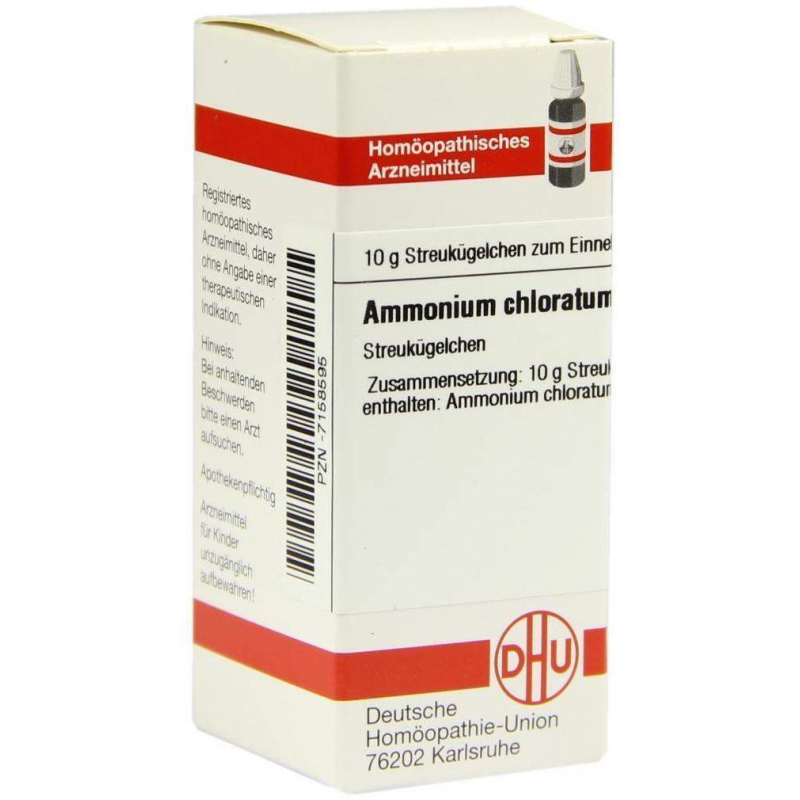 Dhu Ammonium Chloratum D6 Globuli