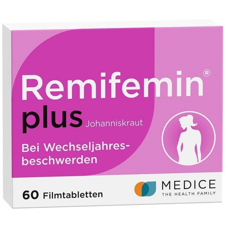 Remifemin Plus Johanniskraut 60 Filmtabletten