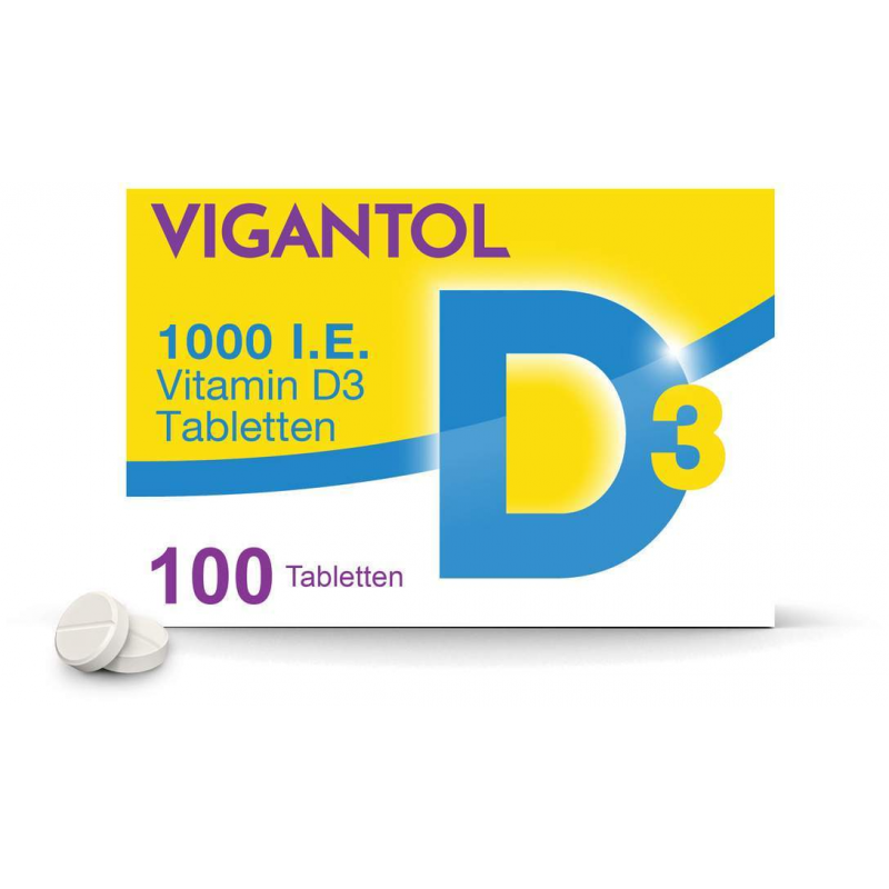 Vigantol 1.000 I.E. Vitamin D3 100 Tabletten