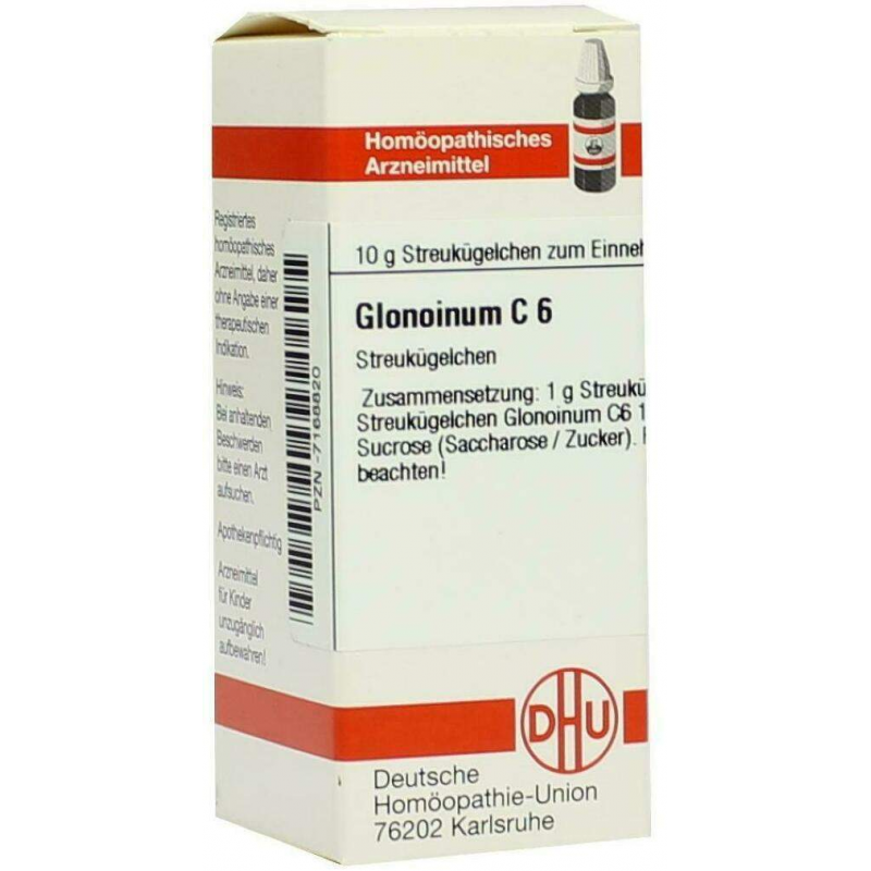 Dhu Glonoinum C6 Globuli 10 G