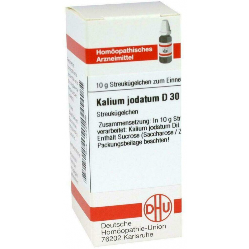 Dhu Kalium Jodatum D30 Globuli