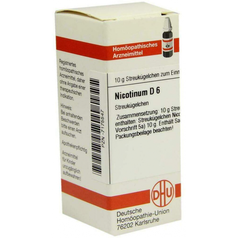 Dhu Nicotinum D6 Globuli